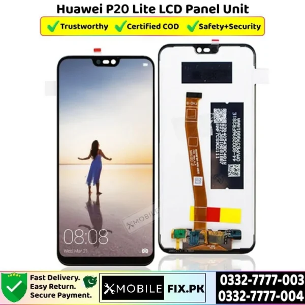 Huawei P20 Lite LCD Panel Unit Price In Pakistan