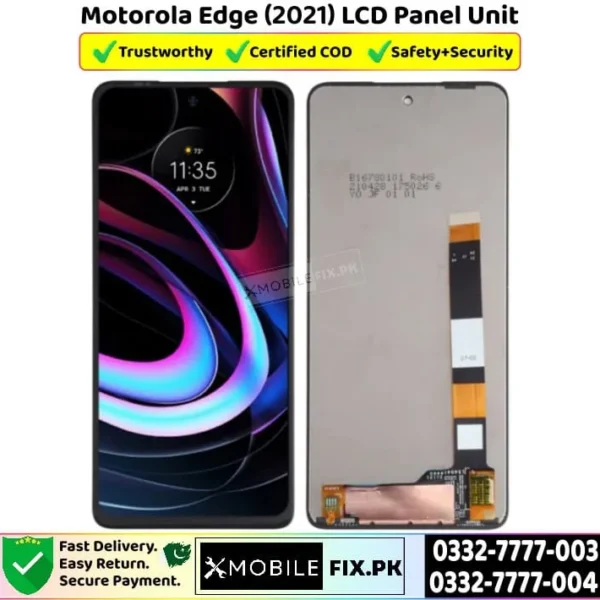 Motorola Edge 2021 LCD Panel Unit Price In Pakistan