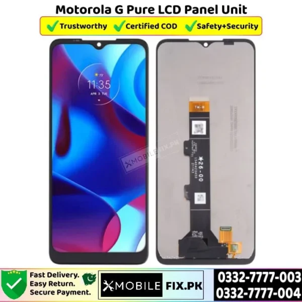 Motorola G Pure LCD Panel Unit Price In Pakistan
