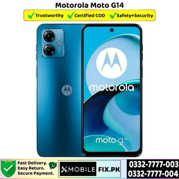 Motorola Moto G14 Price In Pakistan