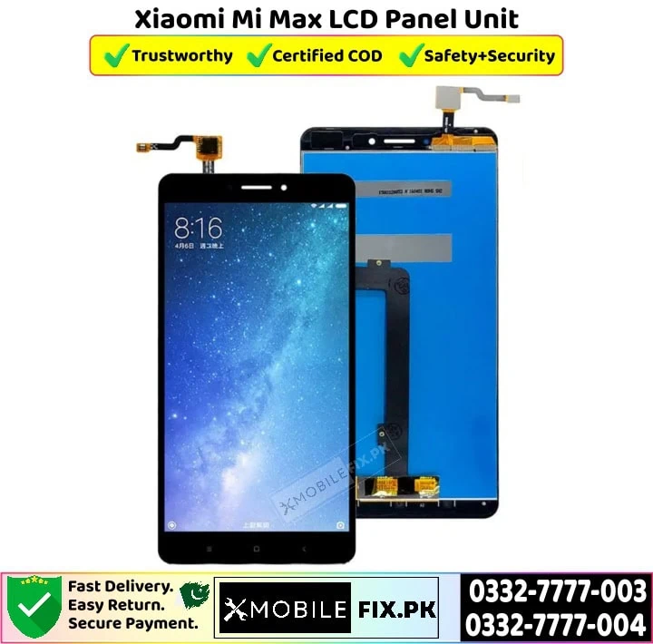 Xiaomi Mi Max LCD Panel Unit Price In Pakistan