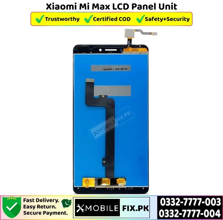 Xiaomi Mi Max LCD Panel Unit Price In Pakistan