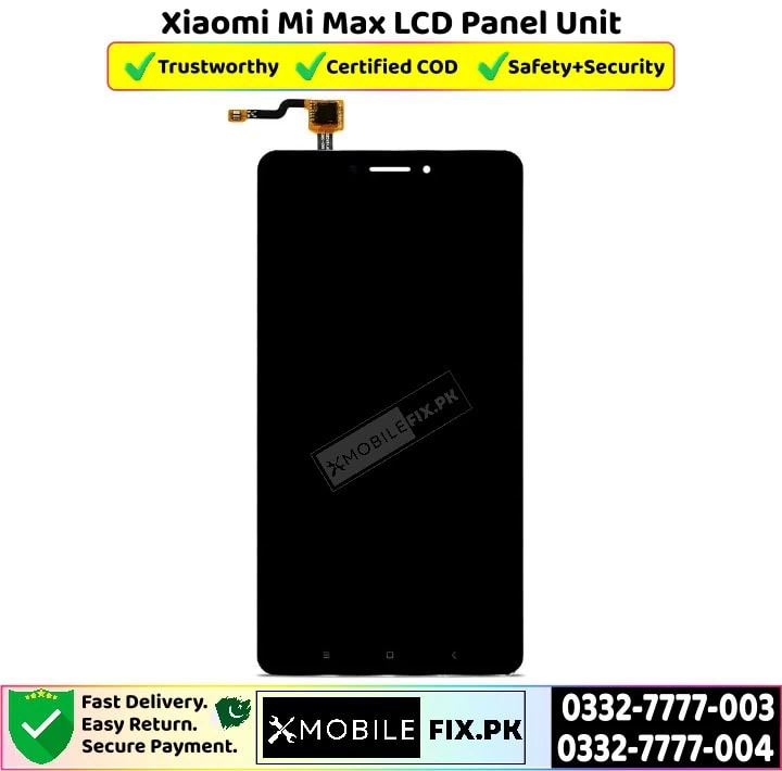 Xiaomi Mi Max LCD Panel Unit Price In Pakistan