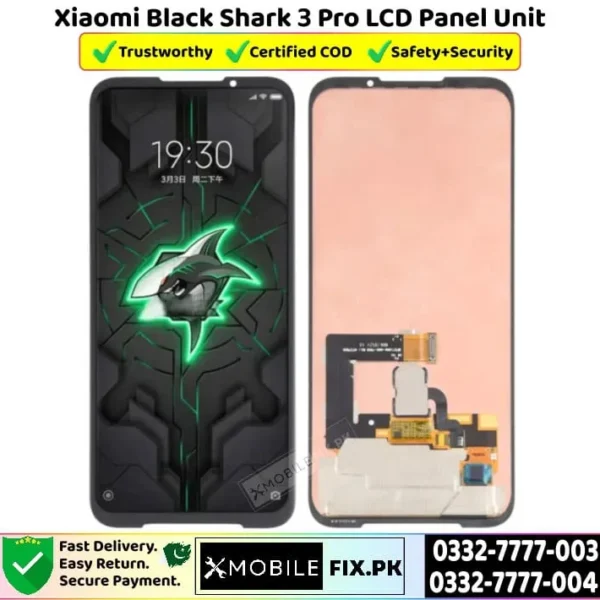 Xiaomi Black Shark 3 Pro LCD Panel Unit Price In Pakistan